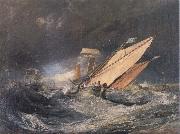 Joseph Mallord William Turner Fishing Boats Entering Calais Harbor Sweden oil painting artist